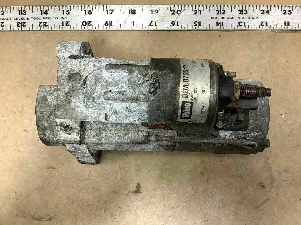 VOLKSWAGEN TOUAREG 2005 7L 3.2L V6 MOTOR DE GASOLINA MOTOR ARRANQUE VALEO FÁBRICA Foto 2 de 4