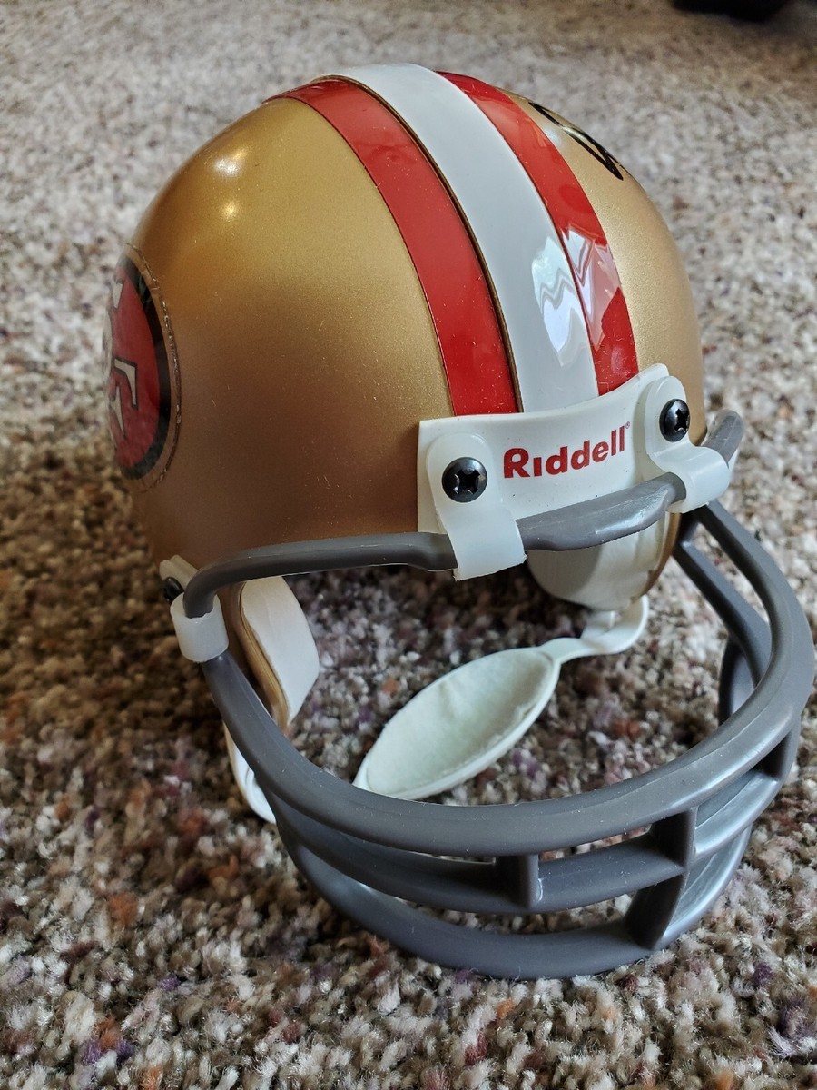 STEVE YOUNG auto RIDDELL MINI HELMET San Francisco 49ers Beckett