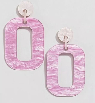 pink earrings asos