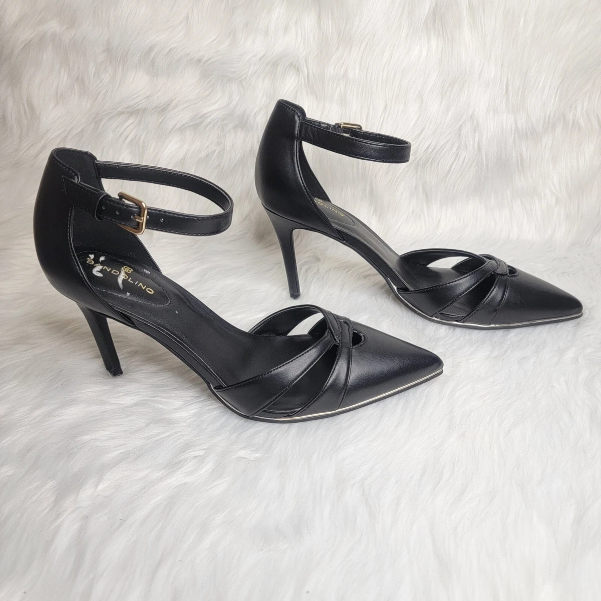 Bandolino black best sale heels