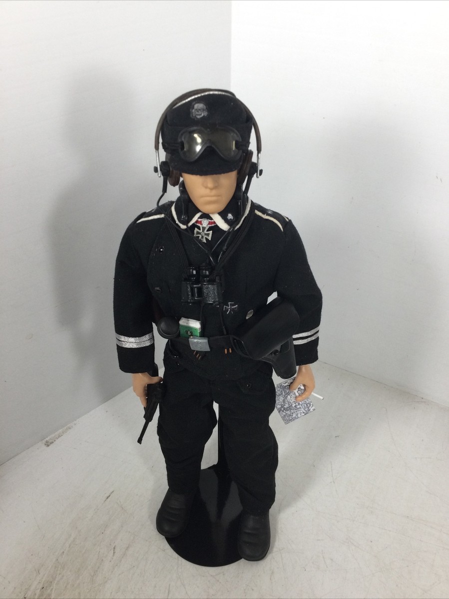 ミリタリー German Waffen-SS Panzer Commander 1/6 1/6 HASBRO GI JOE CUSTOM WW2 GERMAN SS PANZER DIV TIGER TANK