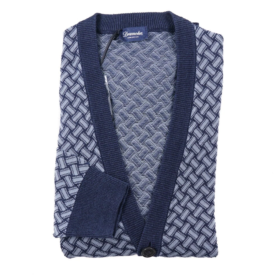 Drumohr Biscottino Knit Linen-Cotton Cardigan Sweater M (Eu 50) NWT - Image 4 of 4