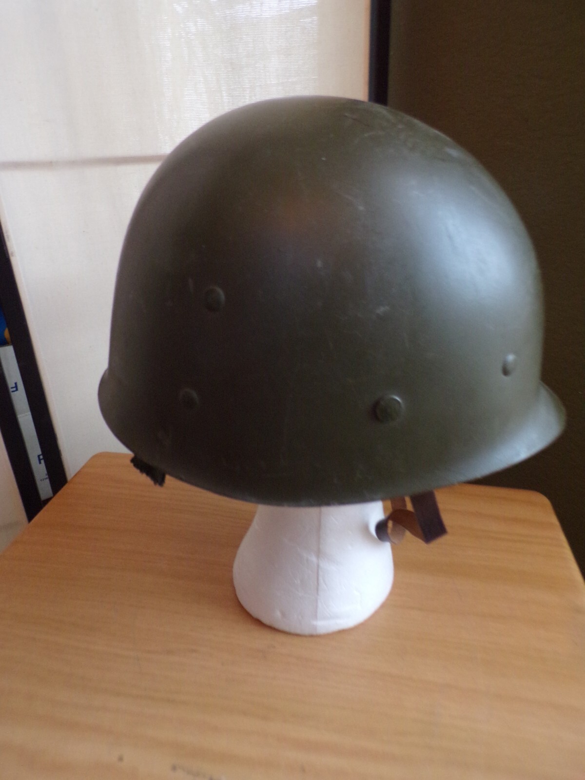 Vintage WWII US Army M1 Helmet w/Inner Liner w/Chinstrap & Double ...