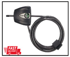 Cable Lock with Key, Adjustable to 6 ft.Long Braided steel Strength,flexibility