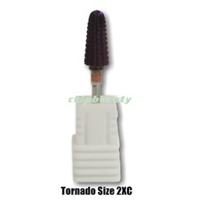 Carbide Nail TORNADO / VOLCANO Nail Drill Bit 3/32" Purple Coating Size 2XC