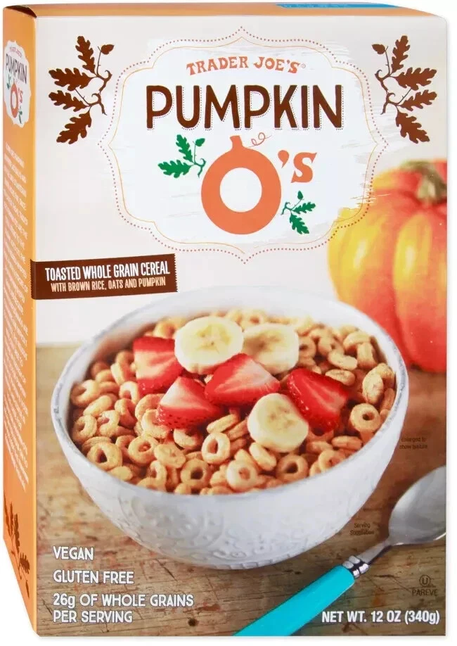Trader Joe's Pumpkin O's Breakfast Whole Grain Cereal Oats and Brown Rice - Image 2 of 3