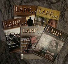 5 x LarpZeit Magazin - 2007 #15 bis #17 + 2 Sonderausgaben - Zauberfeder Larp