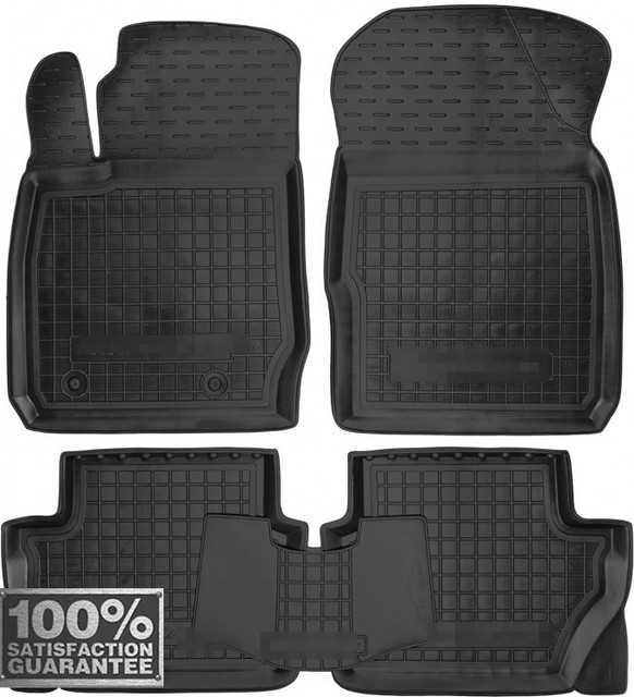 Rubber Carmats for Ford EcoSport 2015 All Weather Floor Mats Fully