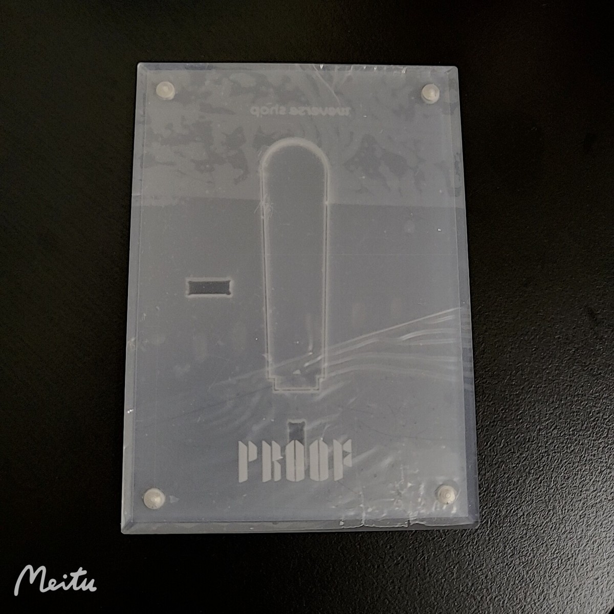 BTS Proof Album Unreleased JUNGKOOK Selfie photo card 1P + acrylic