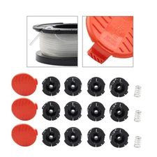 Strimmer Line Spool w/ Cap & Spring For Black Decker Trimmer AF100 AF-100-3ZP