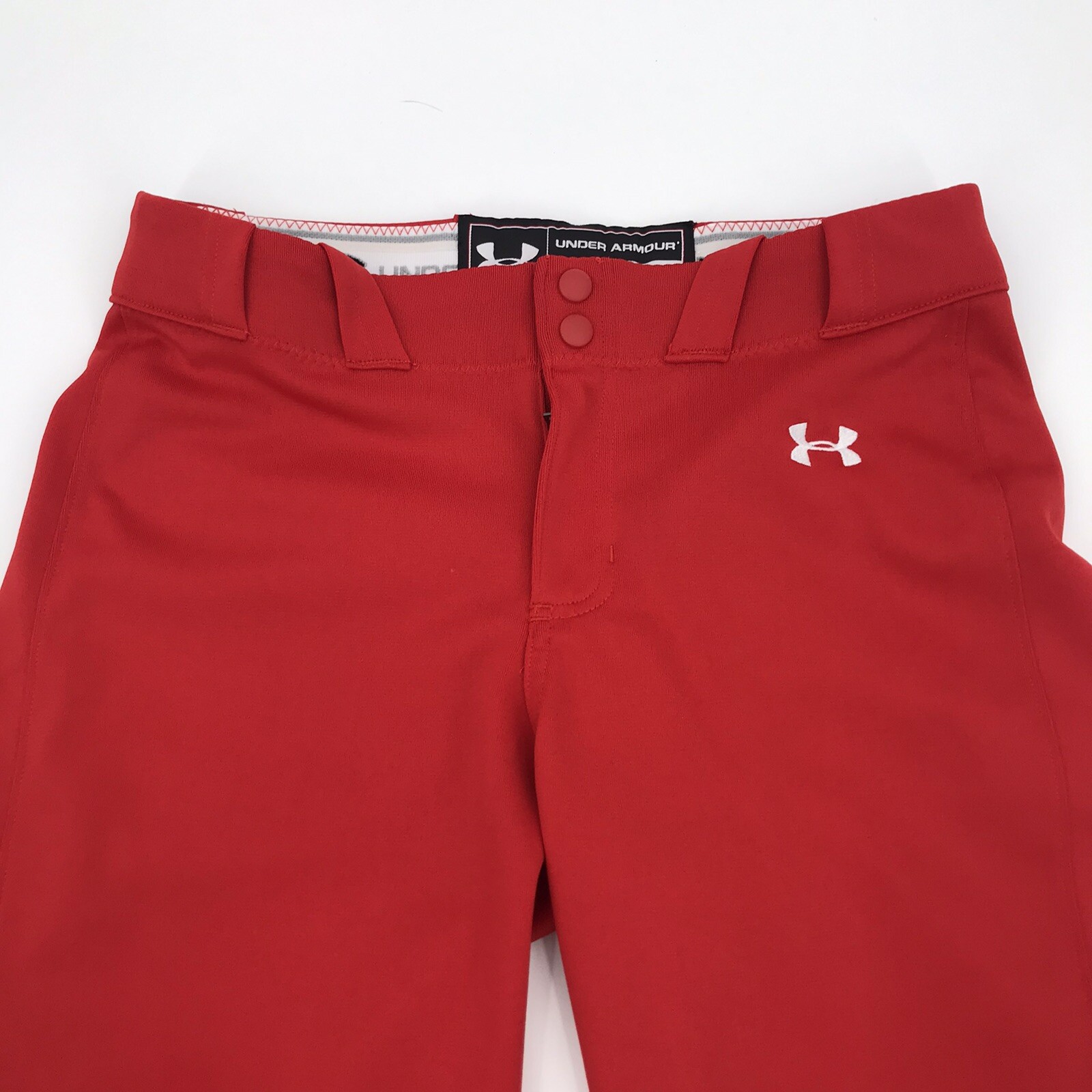 Under Armour Mens Red Knickerbocker Shorts Sz M Gem