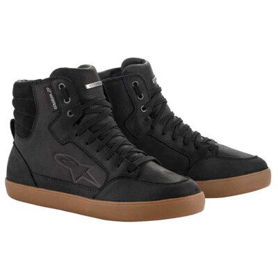 Alpinestars Motorradstiefel Schuhe kurz wasserdicht J6 J-6 BLACK GUM - Level 2