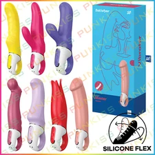 Satisfyer 12 Mode Vibrating Rabbit Dildo💋G-Spot Massager Rechargeable Sex Toy