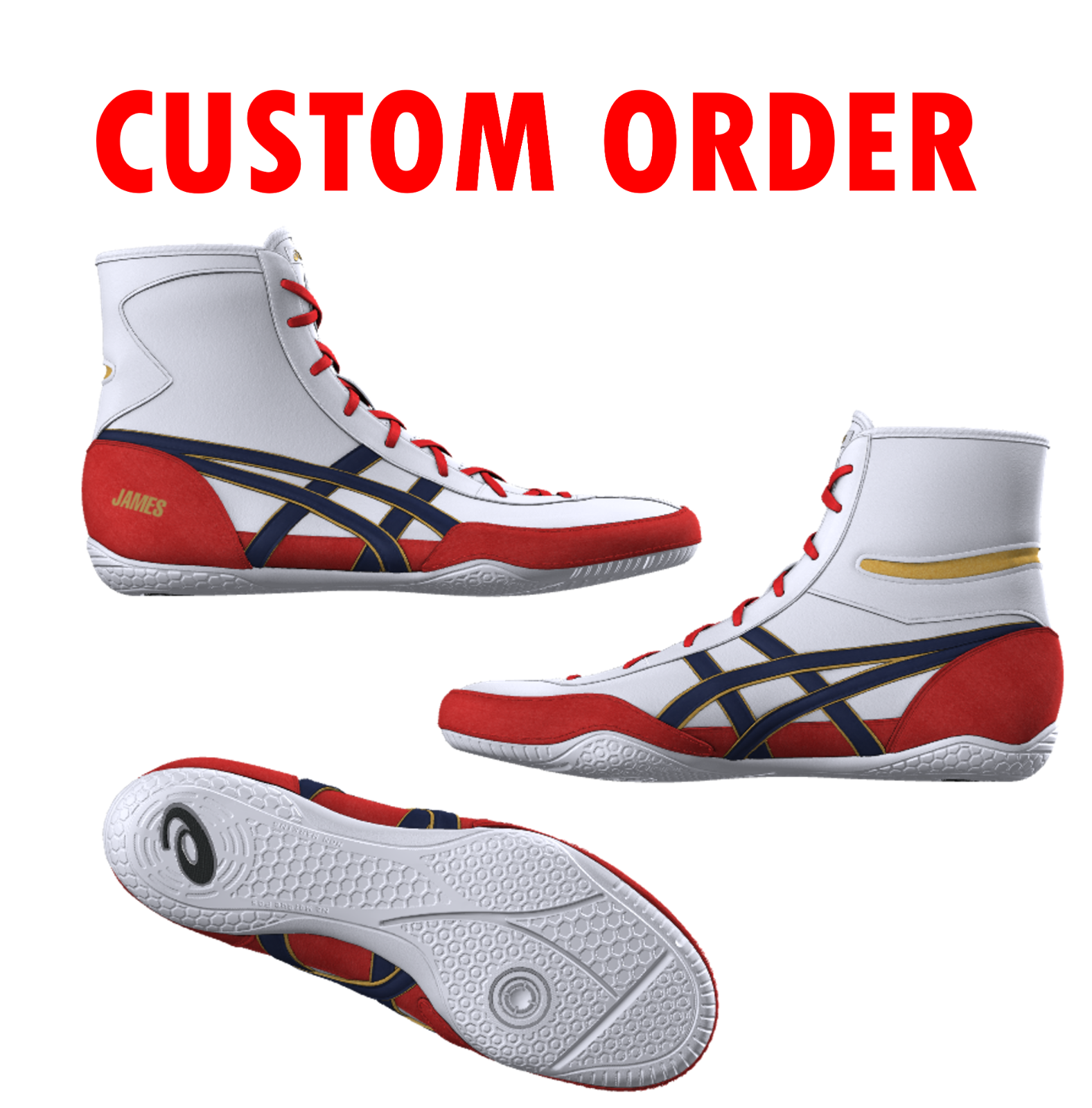 【Custom Order】Asics Wrestling Shoes 1083A001 EXEO TWR900 eBay