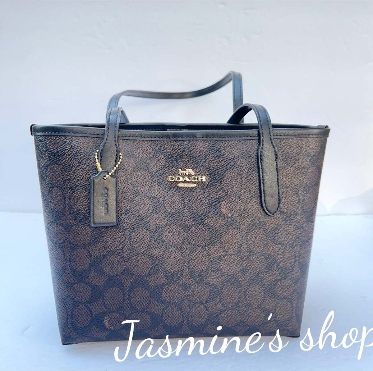 未使用COACH/スモール シティ トート・シグネチャー キャンバス CU759 公式】コーチアウトレット | スモール シティ トート