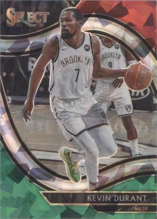 Red White Green Cracked Ice Prizm