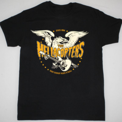 NEW The Hellacopters Band Logo Black All Size Gift For Fan Shirt  AM113
