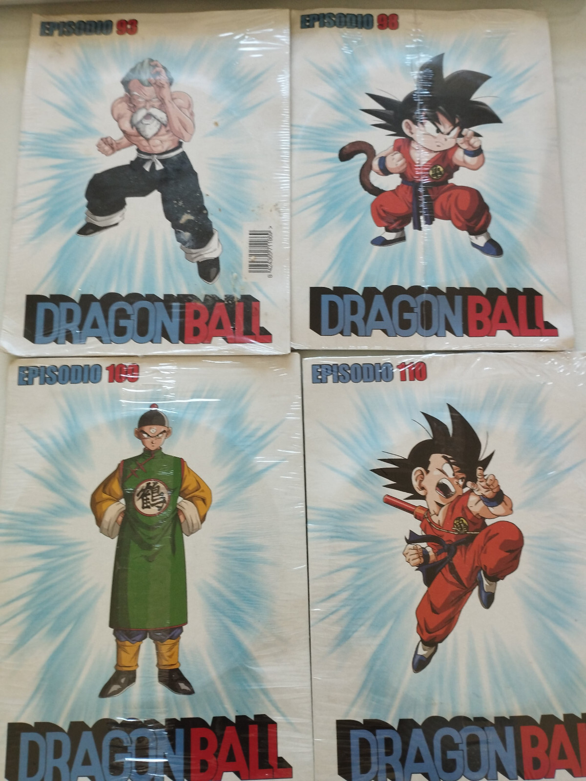 DRAGON BALL Akira Toriyama - 8 Episodes - 4 x DVD Spanish New