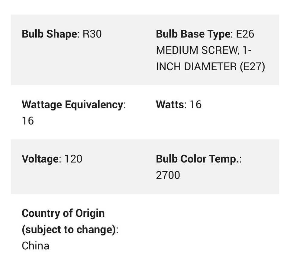 CFL R30DL Energy Wise 511616 - Image 2 of 3