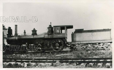 9DD921 JUNK 2NDGEN RP 1889 BANGOR & AROOSTOOK 4-4-0 LOCO #200 AUGUSTA ME