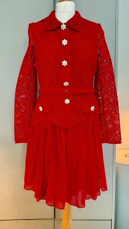 sachin and babi light blue dress Buy Self-Portrait Red Red Embroidered Maxi Dress For Women Online