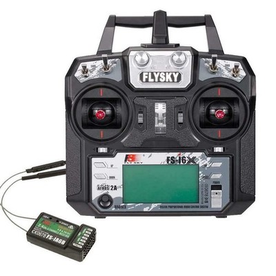 FlySky FS-i6X 10CH 2.4GHz RC Transmitter Controller with FS-iA6B Receiver