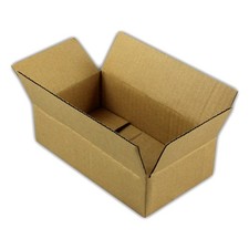 EcoSwift 1-Box 7x4x2 Corrugated Cardboard Packing Box Mailing Moving Brown