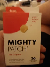 2 X Mighty Patch Original from Hero Cosmetics 36 Count (Total 72) Exp 03/2027