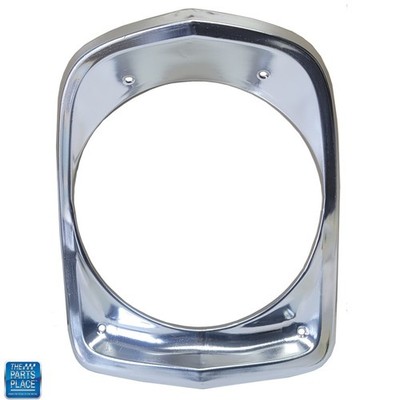 1966 Chevrolet Nova HeadLamp Headlight Light Bezel EACH - New