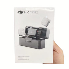DJI Mic Mini 2 2 TX 1 RX Charging Case Microphone Set 100 1pc New