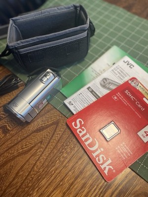 JVC EVERIO GZ-HM30SU Digital Full HD Camcorder Battery, Charge Cable, Strap, Bag