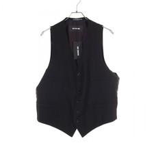RAF SIMONS 10 corso como Seoul Vest Wool Blac...