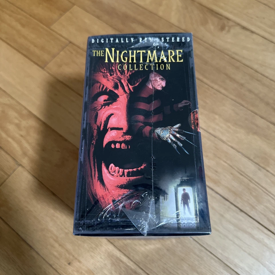 Nightmare on Elm Street Collection VHS Box Set 1-7 Double Sealed Horror - Image 4 of 4