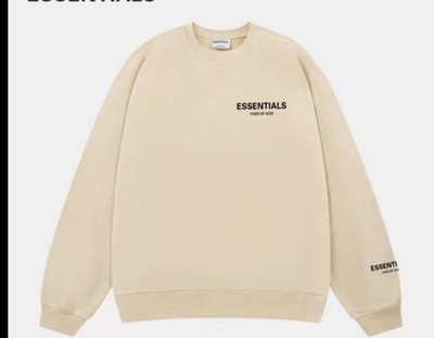 Essentials Cream Fear Of God Sweater Size Small Brand New