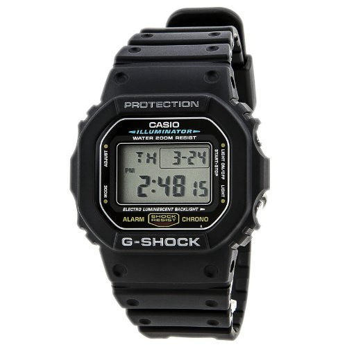 Casio G-Shock watch DW-5600E-1 First Type FOX FIRE Standard