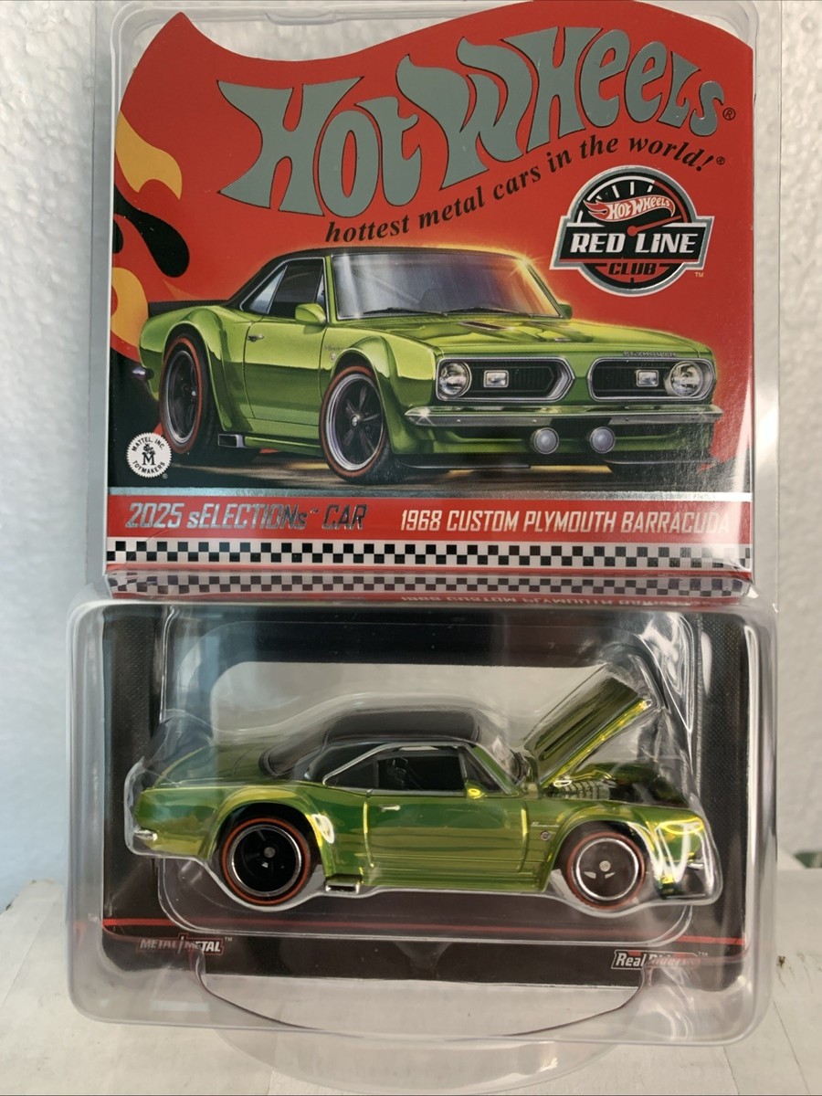 ミニカー 2025 sELECTIONs CAR PLYMOUTH BARRACUDA 2025 Hot Wheels RLC sELECTIONs Series 1968 Custom Plymouth