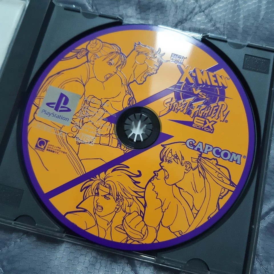 X-Men Vs. Street Fighter EX Edition Sony PlayStation 1 Japan Import - Bild 3 von 4