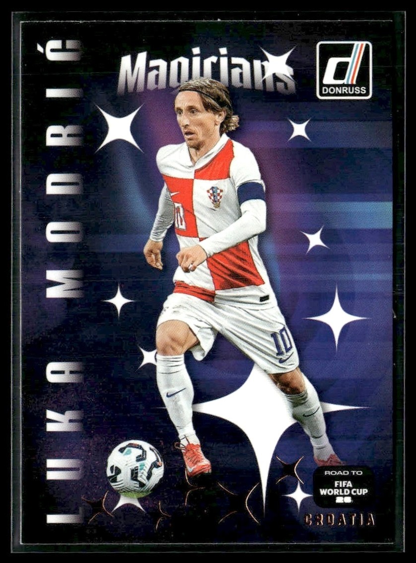 2025-26 Donruss Road to FIFA World Cup - Magicians Luka Modric 5 Croatia