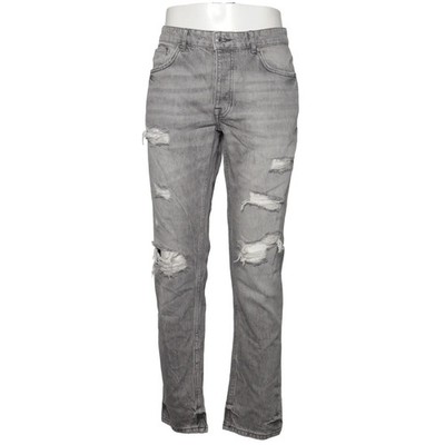 Zara, Jeans, Größe: 44, Grau, Baumwolle/Lyocell, Denim, Herren #nhK
