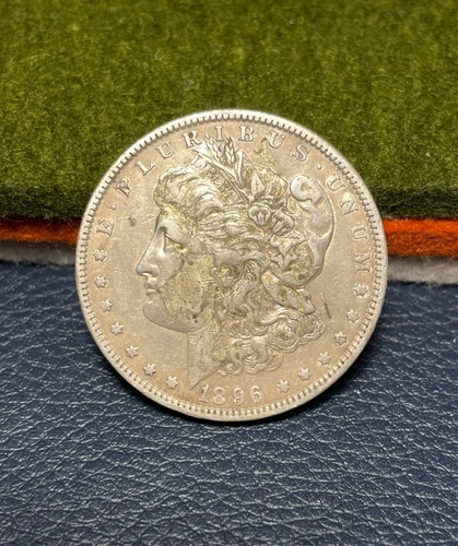 (#102345) Morgan Dollar:  1896 O   XF details    Better date!