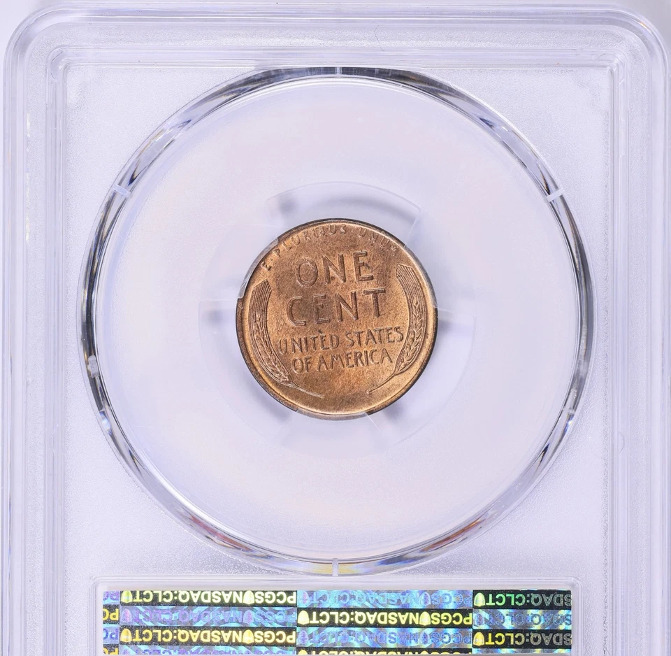 1934 D/D Lincoln Cent FS 503 PCGS MS65 RB POP 2/0 RARE - Image 2 of 4