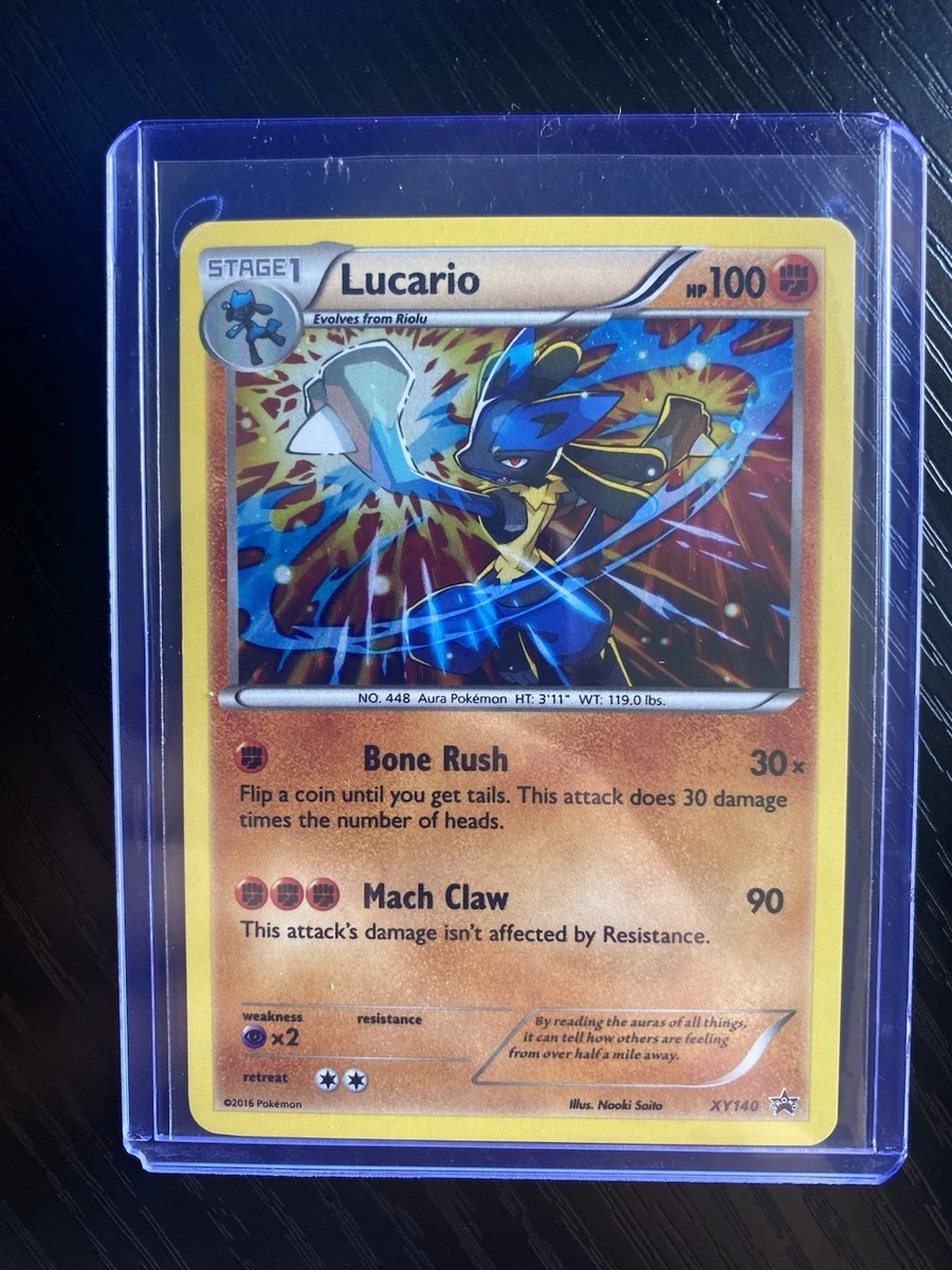 Lucario Pokémon TCG Fighting English Collectible Individual Card
