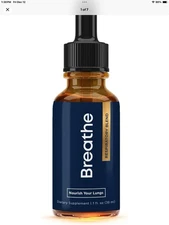 BREATHE 8-IN-1 Mullein Drops For Lungs Detox & Lung Cleanse | Peppermint, Thy...