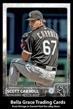 2015 Topps Update Scott Carroll #US212 Chicago White Sox MLB Baseball