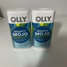 Olly Mighty Mojo Resveratrol Pine Bark 30 caps Each Exp 11/2025 Lot Of 2 Bottles