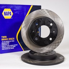 NAPA Bremsscheiben SMART FORFOUR, MITSUBISHI Colt VI, 250mm HINTEN VOLL