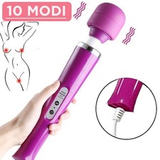 Magic Wand Massagestab Massager Massagegerät Wasserdicht Vibrator Stark EU