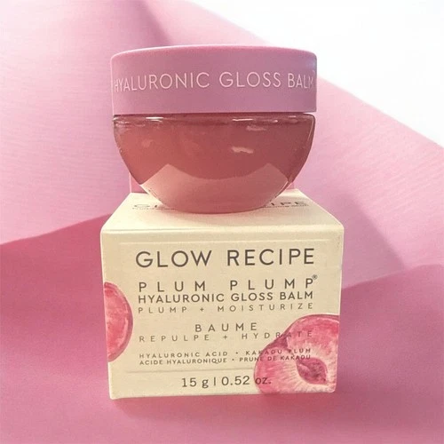 Glow Recipe Plum Plump Hyaluronic Gloss Balm Moisturize 15 g.  / 0.52 oz.