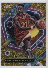 2023 Cosmic Chrome Gold Interstellar Refractor 12/50 Dominique Wilkins HOF 1yj