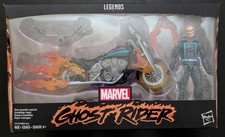 Marvel Legends GHOST RIDER JOHNNY BLAZE with FLAME Motorcycle NEW SEALED
